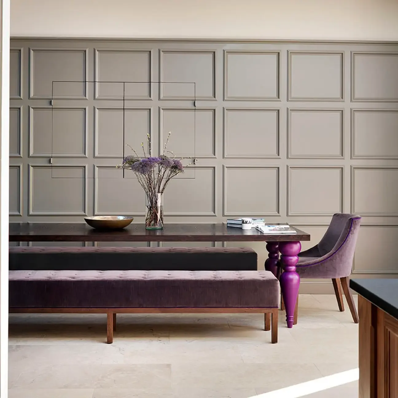 Panouri vopsite din MEDITE PREMIER, Richard Baker Furniture